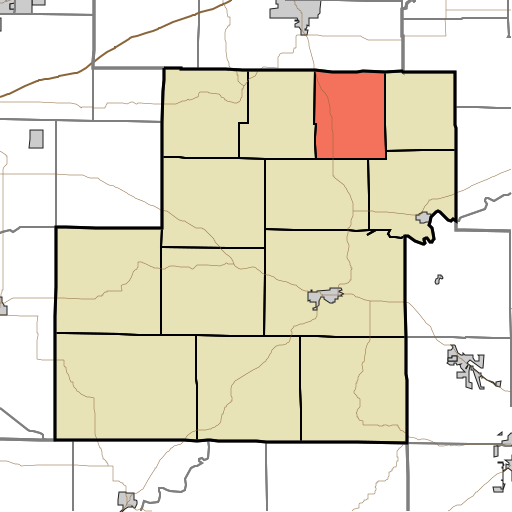 File:Map highlighting Taylor Township, Owen County, Indiana.svg