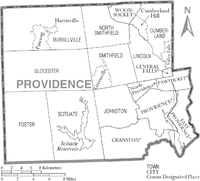 Map of Providence County Rhode Island With Municipal Labels.PNG