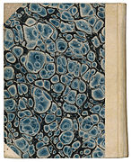 Marbled paper from cover of Plutarch, Moralia ed. Bähr vol. I (1829).jpg