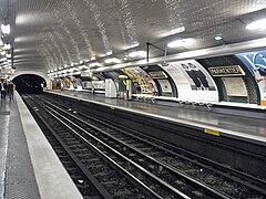 Métro De Paris Parmentier: Situation, Histoire, Service aux voyageurs