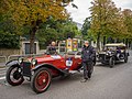 * Nomination Mille Miglia 93th edition 2020 of the number 14. --Moroder 04:00, 25 October 2020 (UTC) * Promotion The verticals should be vertical. --XRay 06:01, 25 October 2020 (UTC)  Comment Thanks for your comment, but the object is the car and not the architecture. Now, according to commons image guidlines "images should not be unintentionally tilted. Images of architecture should usually be rectilinear. Perspective distortion should either have a purpose or be insignificant" --Moroder 06:26, 25 October 2020 (UTC) IMO the verticals should be fixed. Please have a look to the background. Nearly all fence posts are tilted CCW. --XRay 08:55, 25 October 2020 (UTC) Done Thanks --Moroder 09:20, 26 October 2020 (UTC)  Support Thank you! :-) --XRay 13:38, 26 October 2020 (UTC)