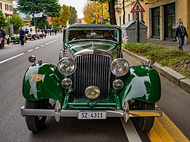 Une Bentley 3½ Litre. (définition réelle 8 272 × 6 200)