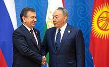 Mirziyoyev in Kazakhstan (2017-06-09).jpg