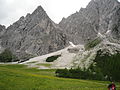 Monte Siera desde el lado de Sappada