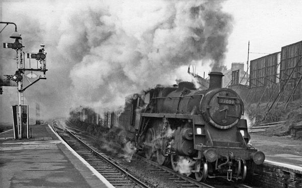 View northward towards Glasgow Central in 1966