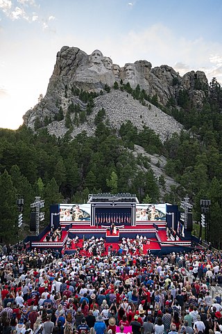 <span class="mw-page-title-main">Mount Rushmore Fireworks Celebration</span>