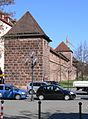 Bunkers zwischen Turm Rotes H (am Färbertor) und Rotes G , Feldseite