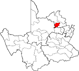 Municipalità locale di Gamagara – Mappa