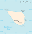 Mapa ostrovu Navassa