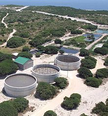 Full-scale municipal sewage Nereda application (4000 m3.d-1) at the Gansbaai STP in South Africa Nereda Gansbaai STP.jpg