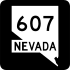 Marker State Route 607