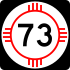Značka státní silnice 73
