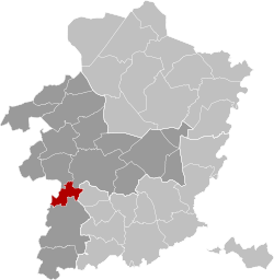 Nieuwerkerken Limburg Belgium Map.svg