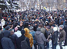 Ongeautoriseerde rally in Nizjni Novgorod