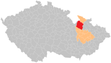 Správní obvod obce s rozšířenou působností Šumperk na mapě