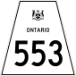 Ontario Highway 553.svg