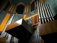 M.P. Moller Pipe Organ Company's Opus 9987, built in 1965. Opus 9987 - M.P. Moller Pipe Organ Company (1965).jpg