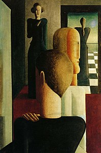 Römisches (oder: Fünf Figuren im Raum) (Oskar Schlemmer)