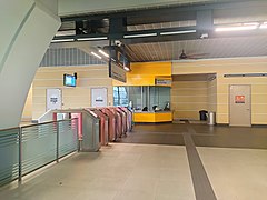Aras legar stesen MRT Kepong Baru