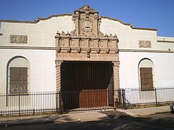 The historic Spanish Colonial Revival style Pacific Bell Building, 2008