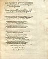 Frontespizio di Elegiarum aureum opusculum (1514)