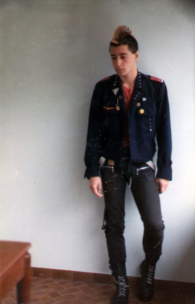 80s fashion men rock