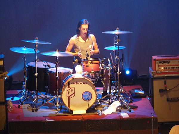 Drummer Paul Koehler in 2009 in Glace Bay, Nova Scotia