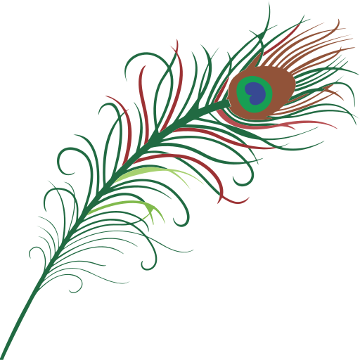 File:Peacock feather.svg