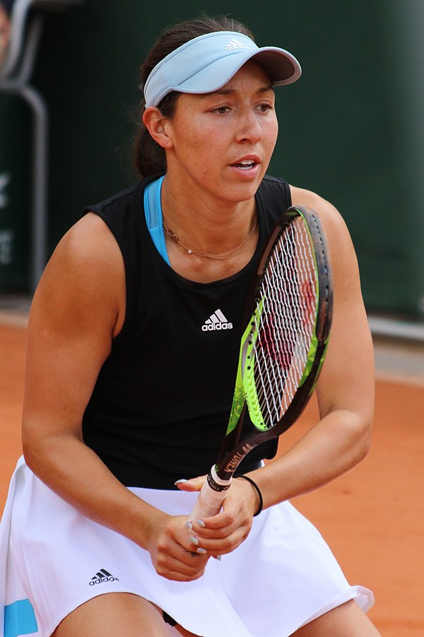 Pegula at the 2019 French Open