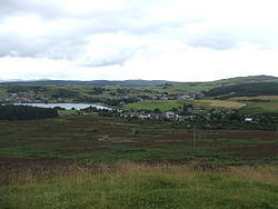 The village of Lairg Photograph of Lairg Scotland.jpg