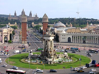 Com arribar a Plaça Espanya amb transport públic - Sobre el lloc