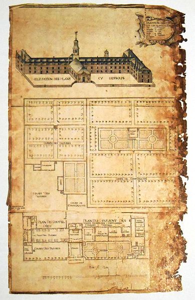 File:Plan de l Hotel-Dieu de Montreal, Gedeon de Catalogne, 1695.JPG