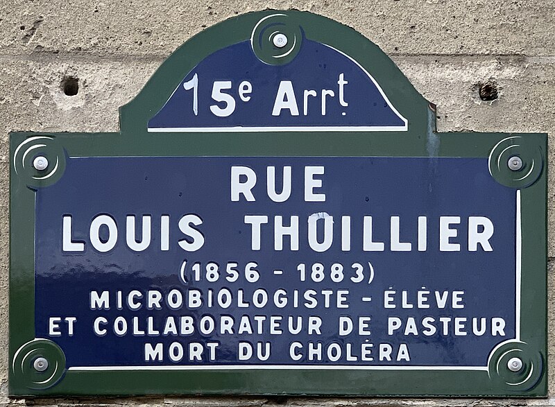 File:Plaque Rue Louis Thuillier - Paris V (FR75) - 2021-07-27 - 1.jpg