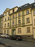 Apartment building in closed development