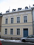 Apartment building in closed development