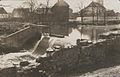 Po povodni z 22. na 23. březen 1931 v Dědicích u mostu přes spojenou Hanou