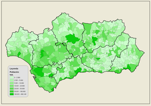 Poblacion andalucia