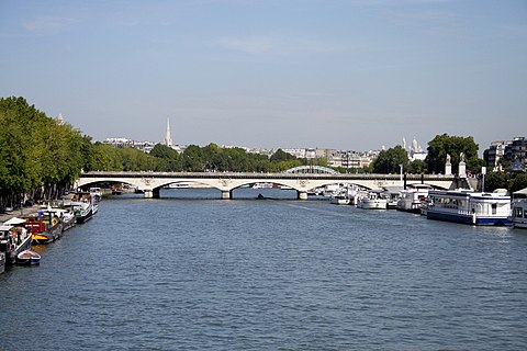 Pont d'Iéna 48°51′35″N 2°17′32″E﻿ / ﻿48.859722°N 2.292222°E﻿ / 48.859722; 2.292222