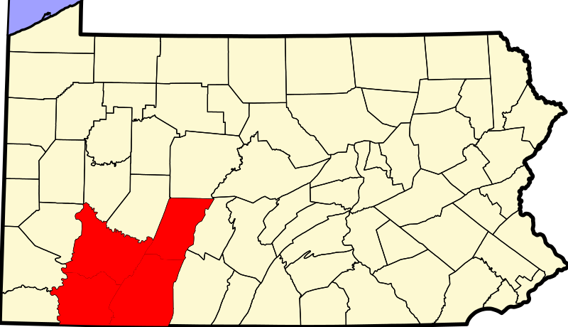 File:Presbytery of Redstone counties map.svg