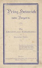 Vorschaubild für Heinrich von Bayern (1884–1916)