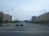 Một con đường chính ở thủ đô Pyongyang của Bắc Triều Tiên