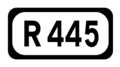 File:R445 Regional Route Shield Ireland.png