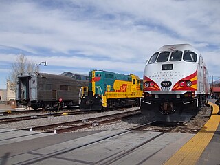 Santa Fe Southern Railway Tourist railroad based in Santa Fe, New Mexico