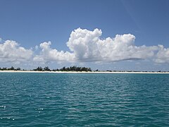 Raphael Fishing Company Coco Island St. Brandon from the sea