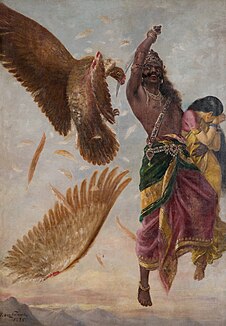 Jatayu Bird deity in Hinduism who appears in the Ramayana epic