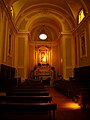 Interior of Redeemer Church in Montevarchi