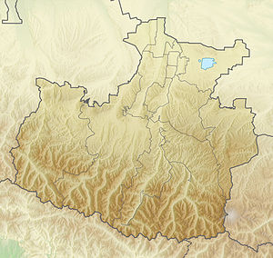 Pozíciós térkép Karacsáj- és Cserkeszföld