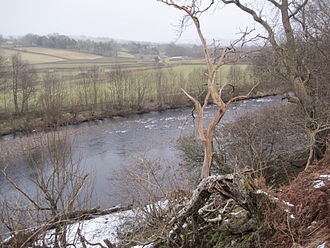 The River Tees seen from the Pennine Way below Dent Bank River Tees from the Pennine Way near Dent Bank.jpg