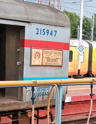 <span class="mw-page-title-main">Rockfort Express</span> Train in India