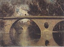 Sternbrücke in Weimar, 1887